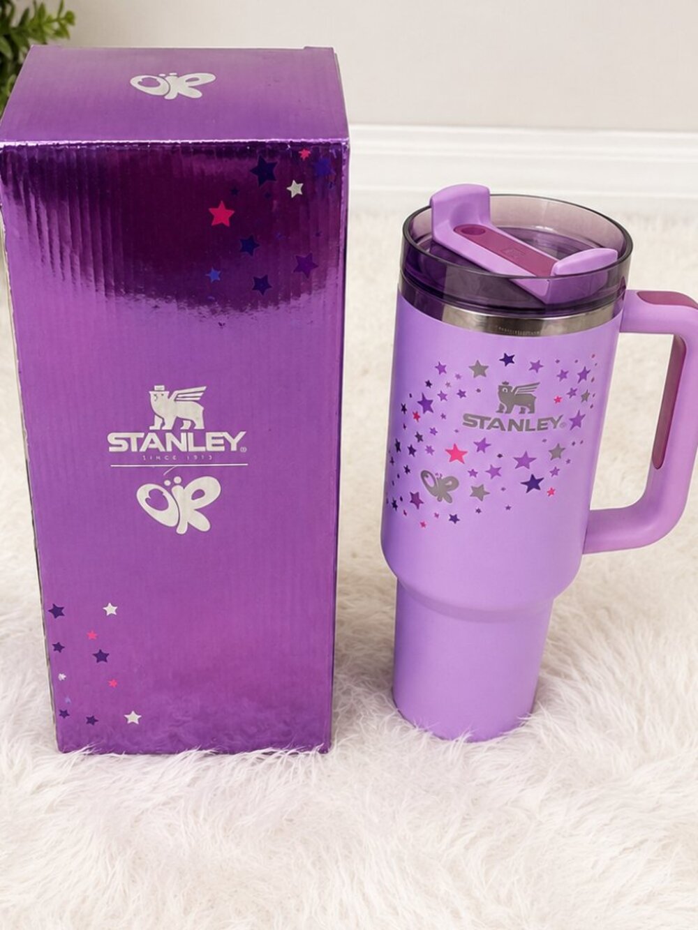 Stanley x Olivia Rodrigo 40oz Quencher Tumbler Purple NWT